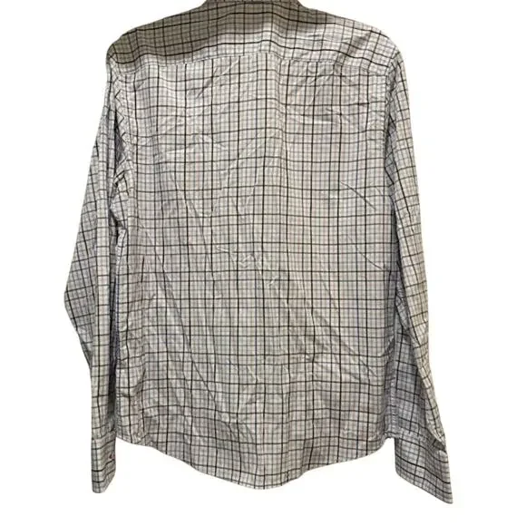 UNTUCKit Men’s Medium Brookview Plaid Shirt Slim Fit - Picture 2 of 5